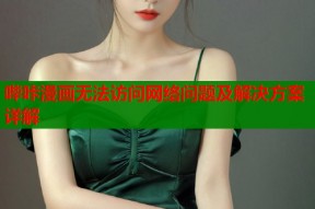 哔咔漫画无法访问网络问题及解决方案详解