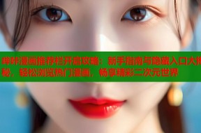哔咔漫画推荐栏开启攻略：新手指南与隐藏入口大揭秘，轻松浏览热门漫画，畅享精彩二次元世界