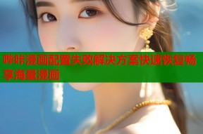 哔咔漫画配置失败解决方案快速恢复畅享海量漫画